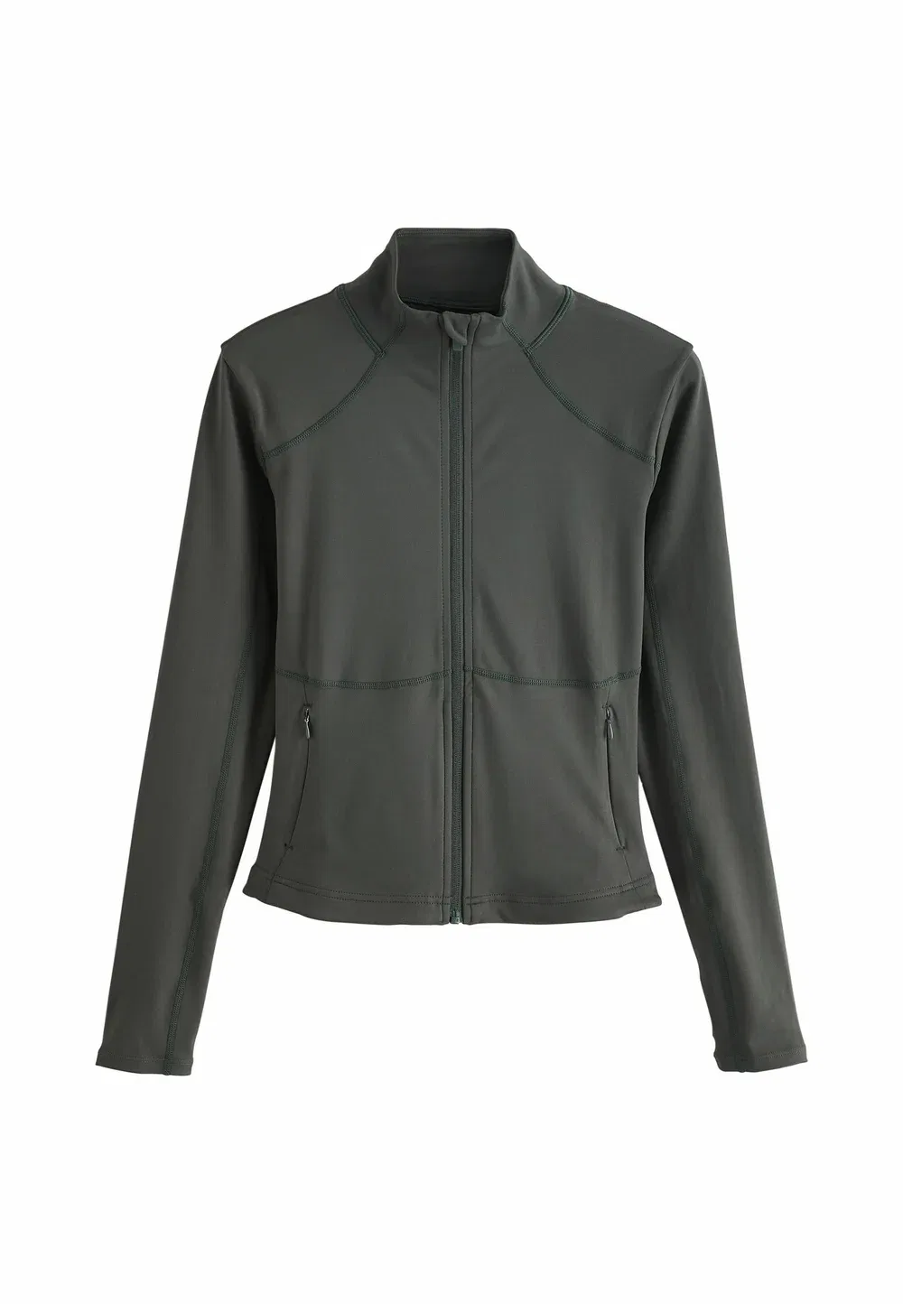 Куртка прямого кроя - Active Balance, на молнии - тренировочная куртка Next, Khaki Green