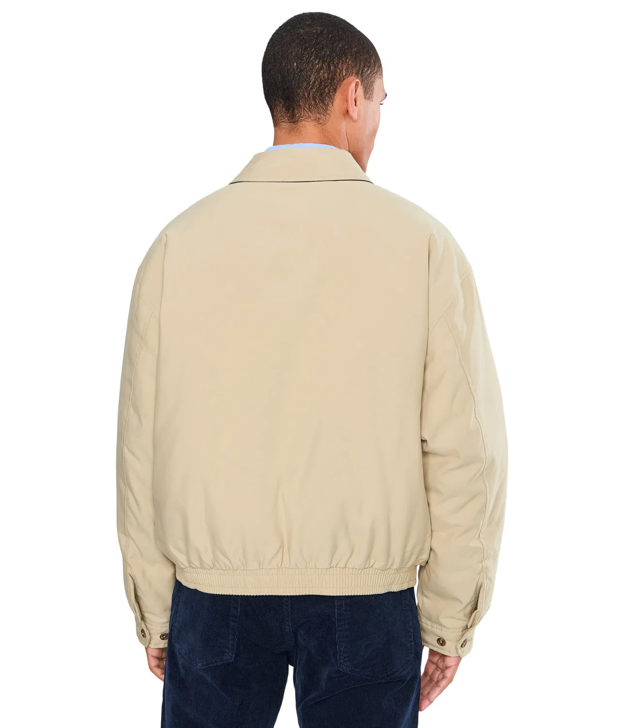 Ветровка из полиэстеровой саржи Polo Ralph Lauren, Khaki Uniform — фото 4