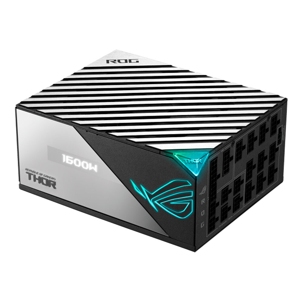 Блок питания Asus ROG Thor 1600T, 80 Plus Titanium, 1600 Вт, чёрный