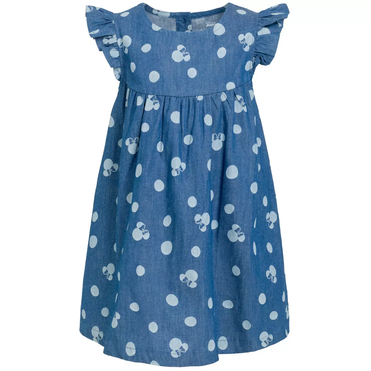 Детское платье без рукавов с принтом Minnie Mouse Disney, Blue
