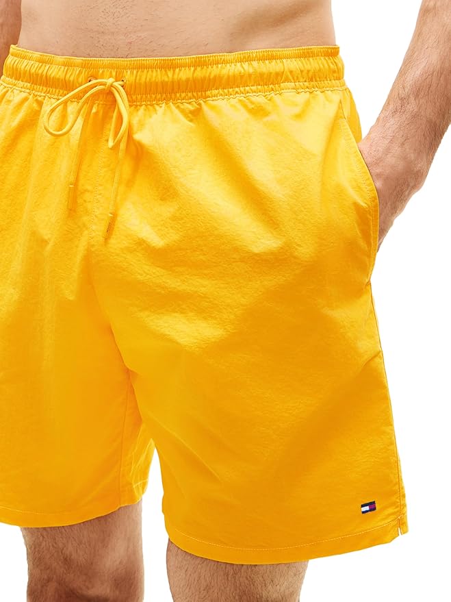 Плавательные шорты Tommy Hilfiger 7" with Drawstring Quick Dry, желтый — фото 2
