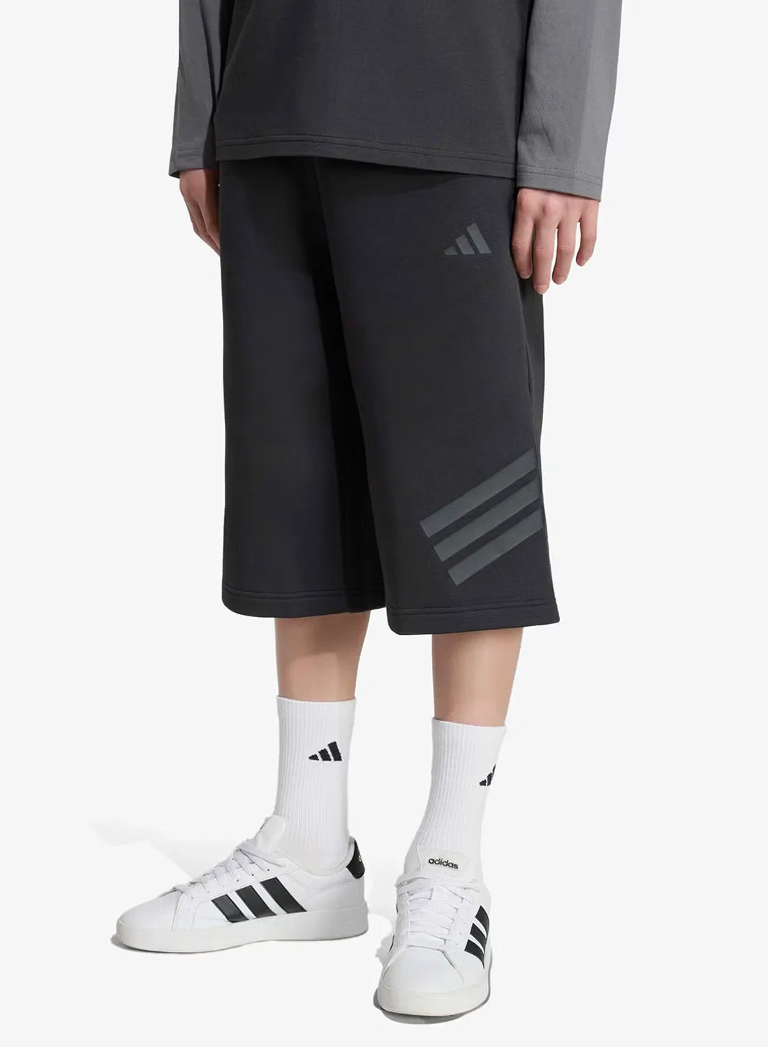 Шорты свободного кроя Future Icons Adidas, черный — фото 3