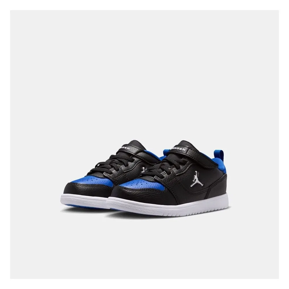 Детские кроссовки для мальчиков с фиксацией на липучке Jordan Court Connect Low Nike