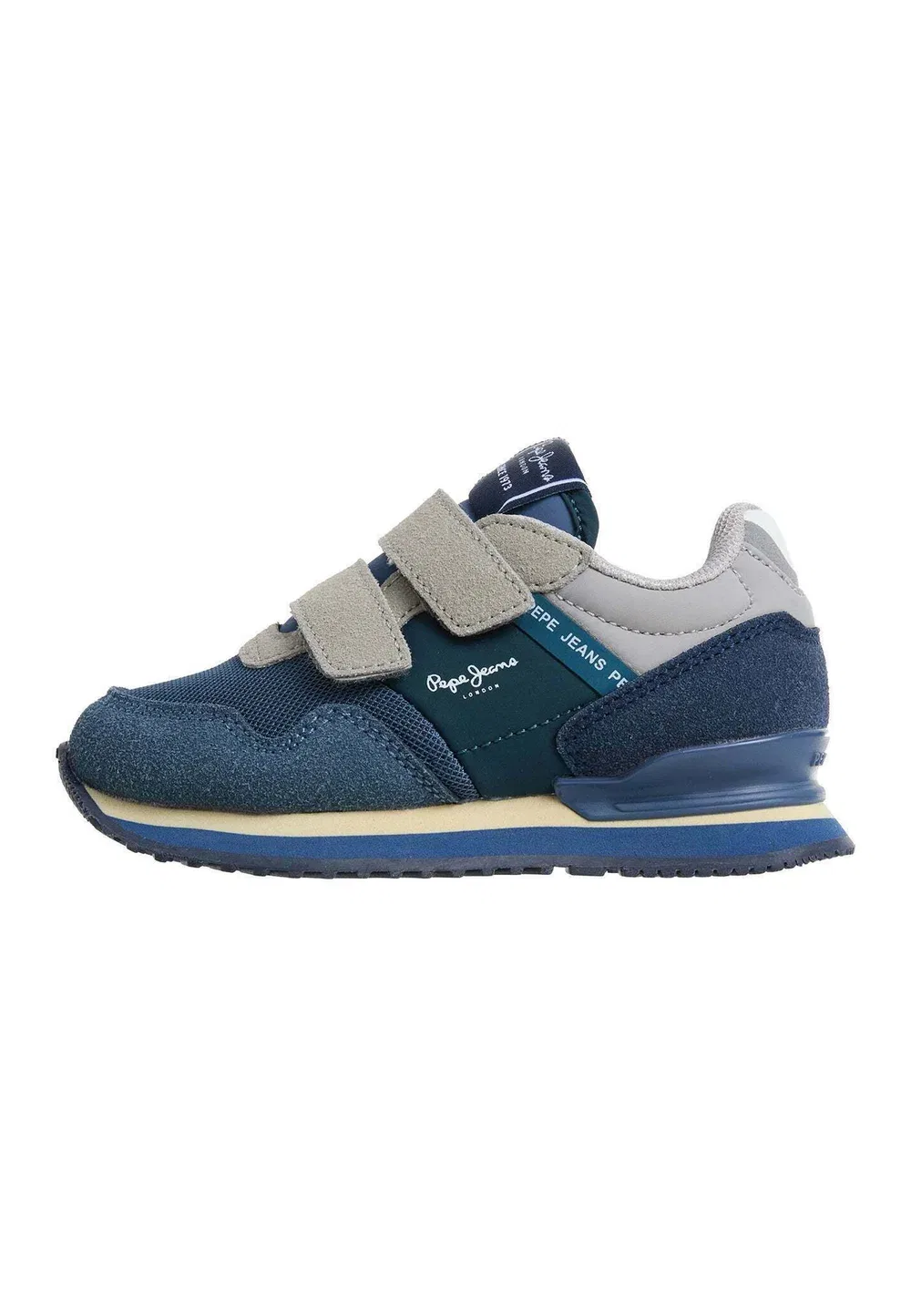 Кроссовки London Essence BK - детская обувь Pepe Jeans, Steel Blue