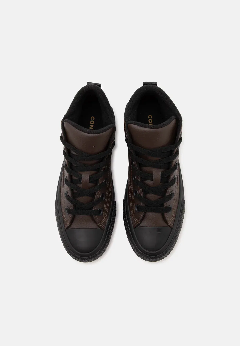 Кроссовки Chuck Taylor All Star Malden Street унисекс - высокие кроссовки Converse, Fresh Brew/Black/Struck Gold-Coloured — фото 4