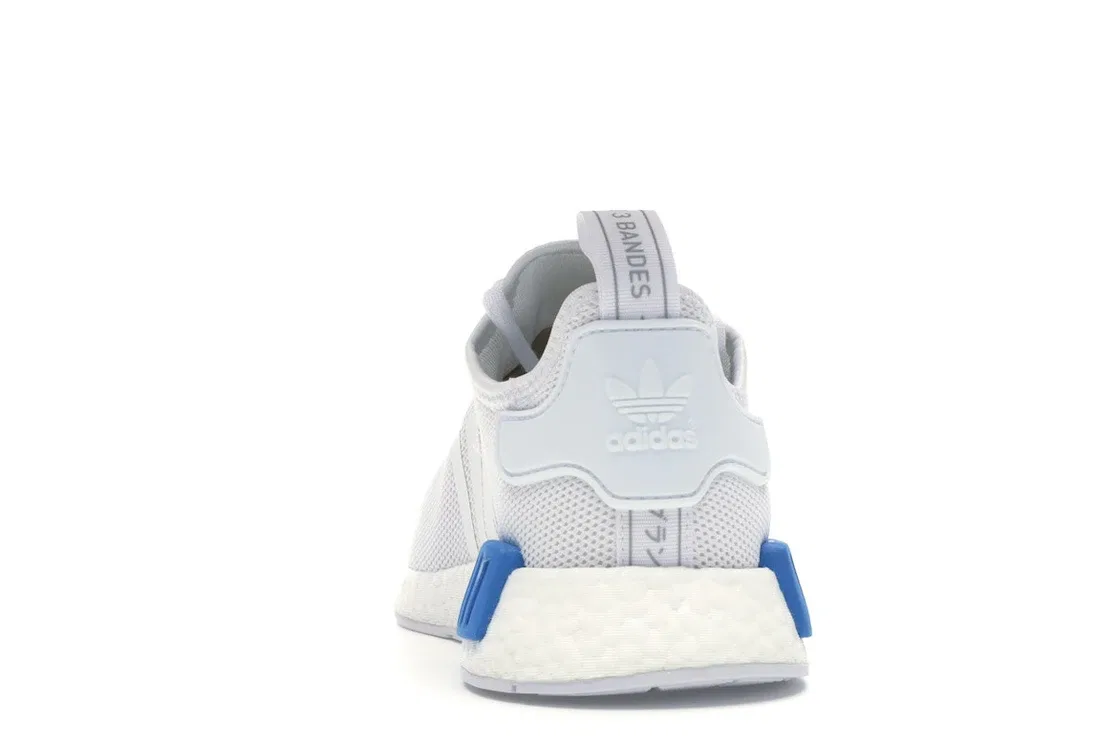 Детские кроссовки Lifestyle Adidas NMD R1, Cloud White/Cloud White/Bright Blue — фото 4