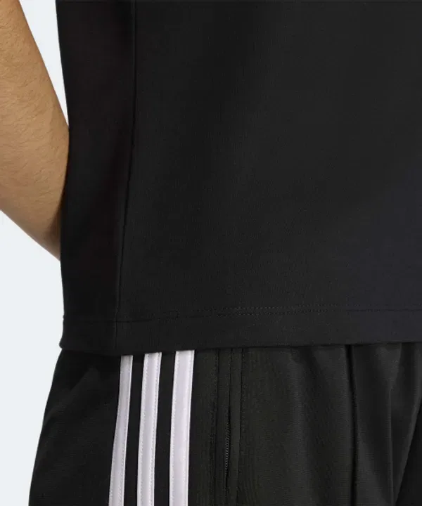 Футболка с 3 полосками, Slim Fit, Adidas, черный, белый — фото 4