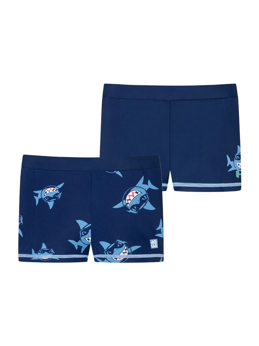 Плавки SCHIESSER 'Aqua Kids Boys' синего цвета