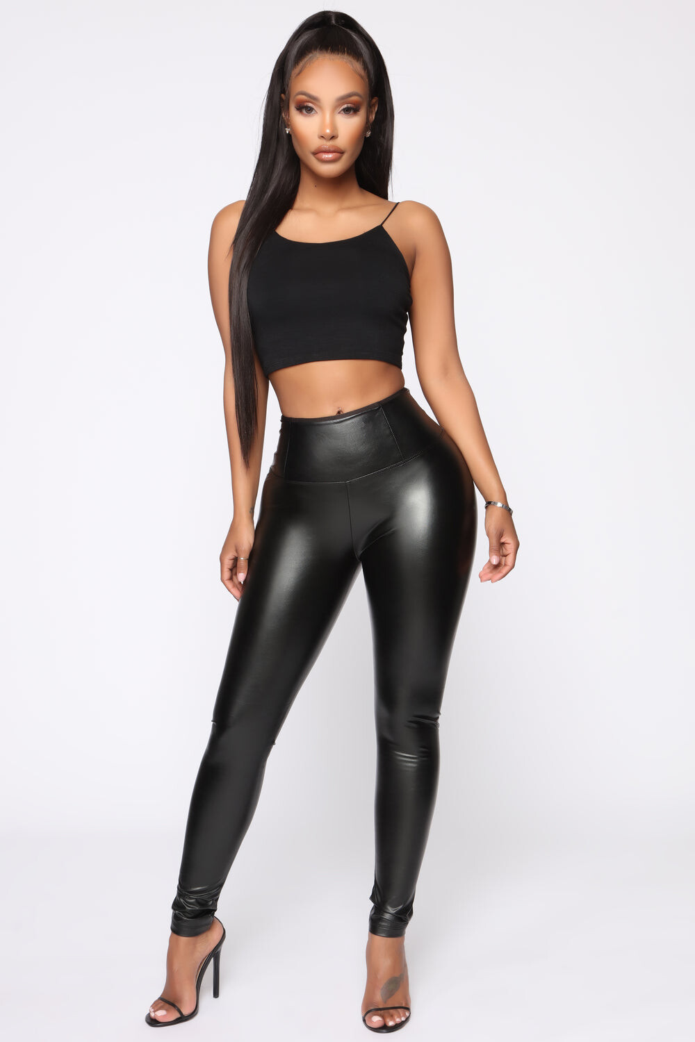 

Леггинсы Fashion Nova NP3049S, черный