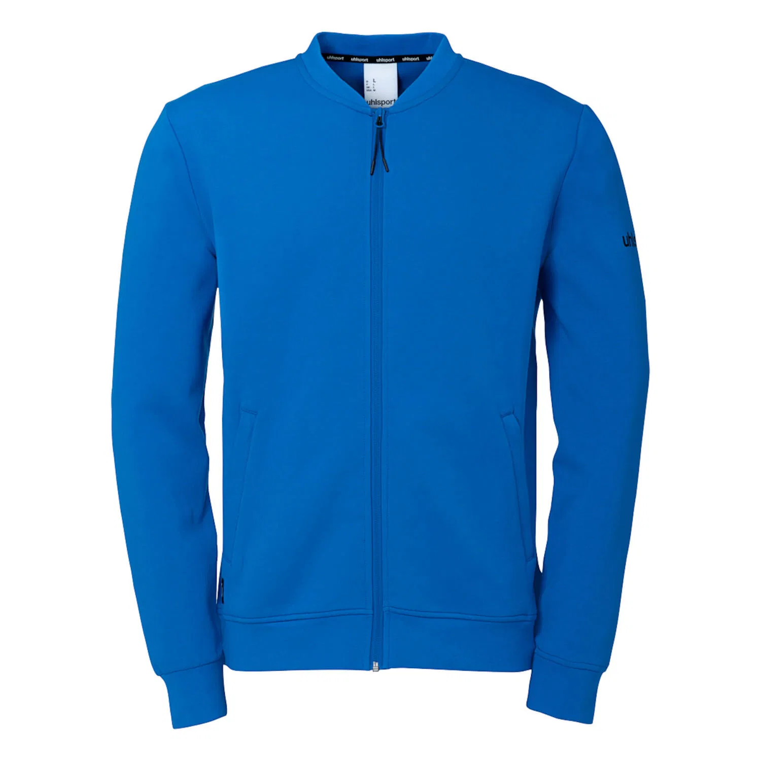 Детская куртка-колледж с принтом Uhlsport ID, Цвет BLAU / Himmelblau