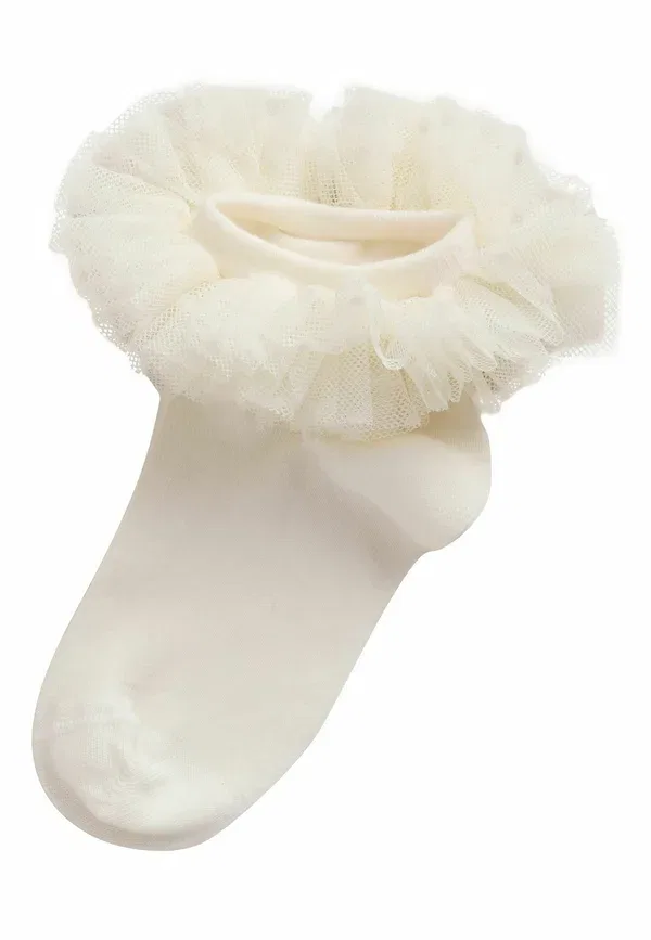 Носки 2 в комплекте, хлопок, 2 pack - socks, Next, yellow, white, белый/желтый — фото 3