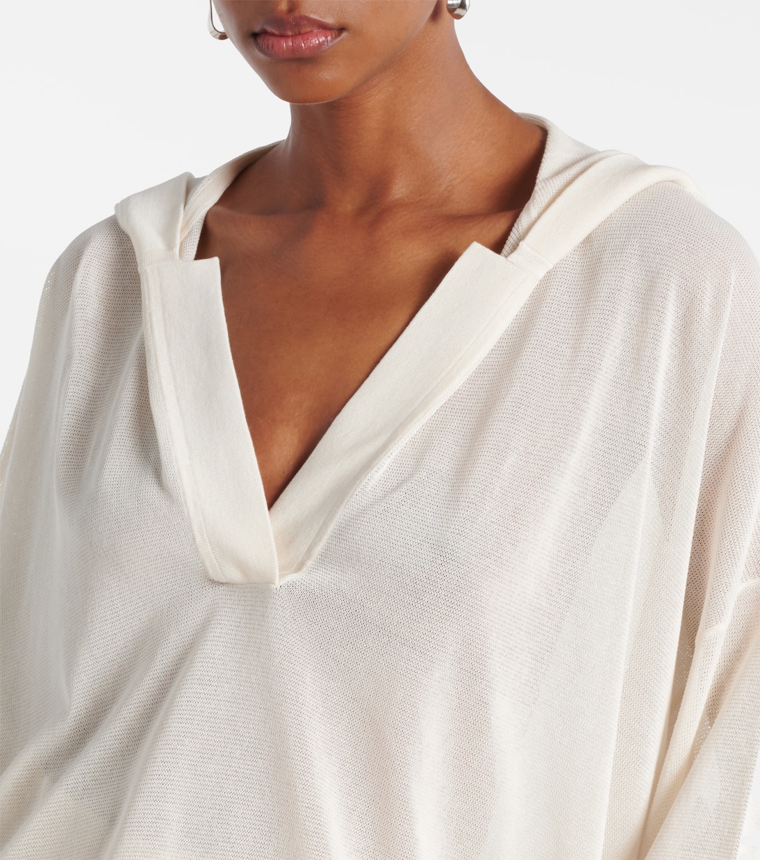 Didy рубашка из трикотажного хлопкового микса Max Mara, Tela — фото 4