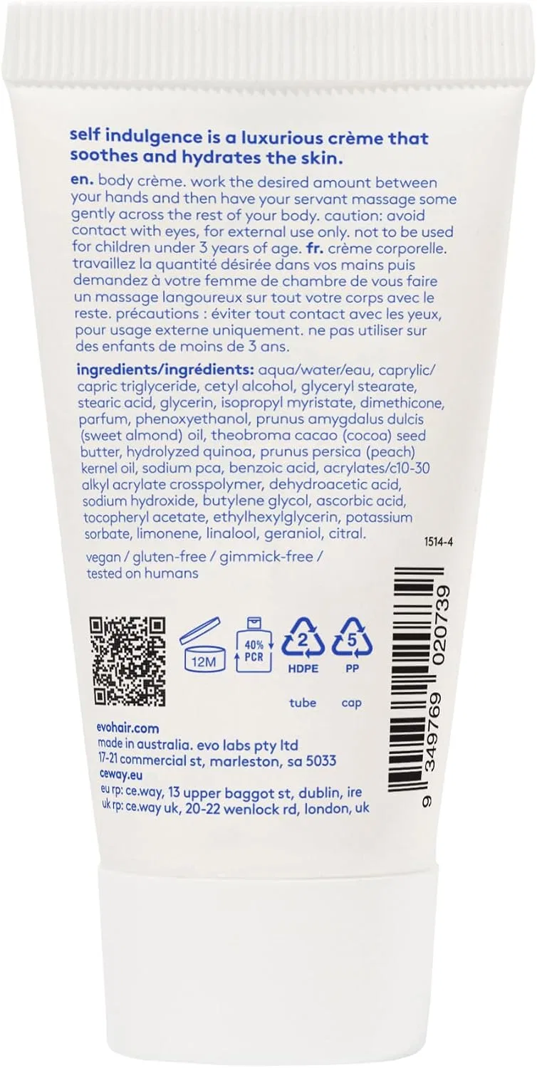 Крем для тела Self Indulgence Body Crème, EVO, 1 шт — фото 3