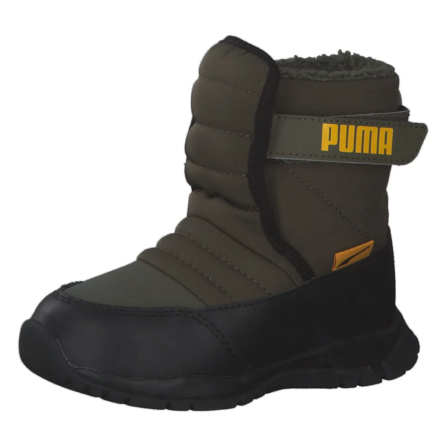 Детские ботинки зимние с меховой отделкой PUMA Nieve Boot Wtr Ac Inf PUMA, Blue Grape Leaf Saffron