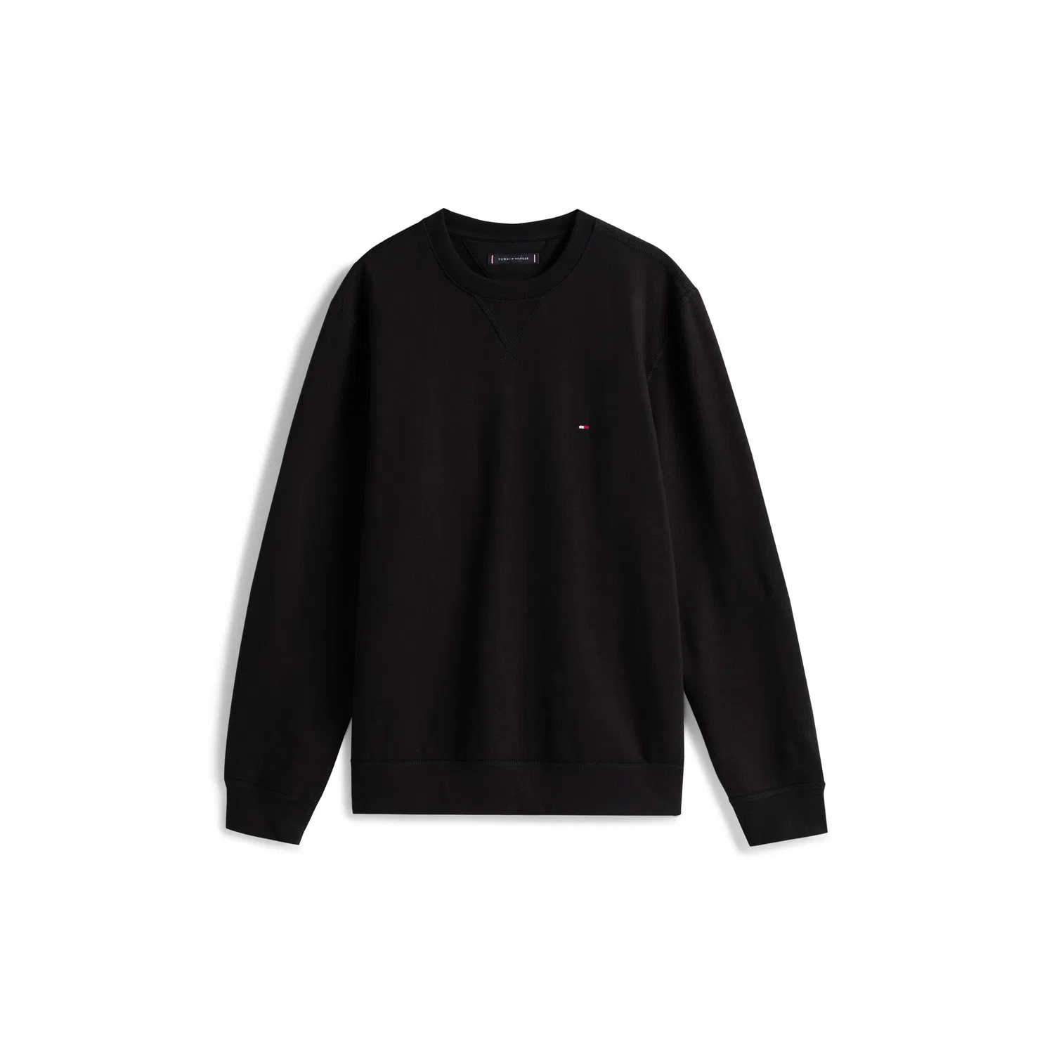 Мужской свитшот с логотипом Tommy Hilfiger, Black — фото 3