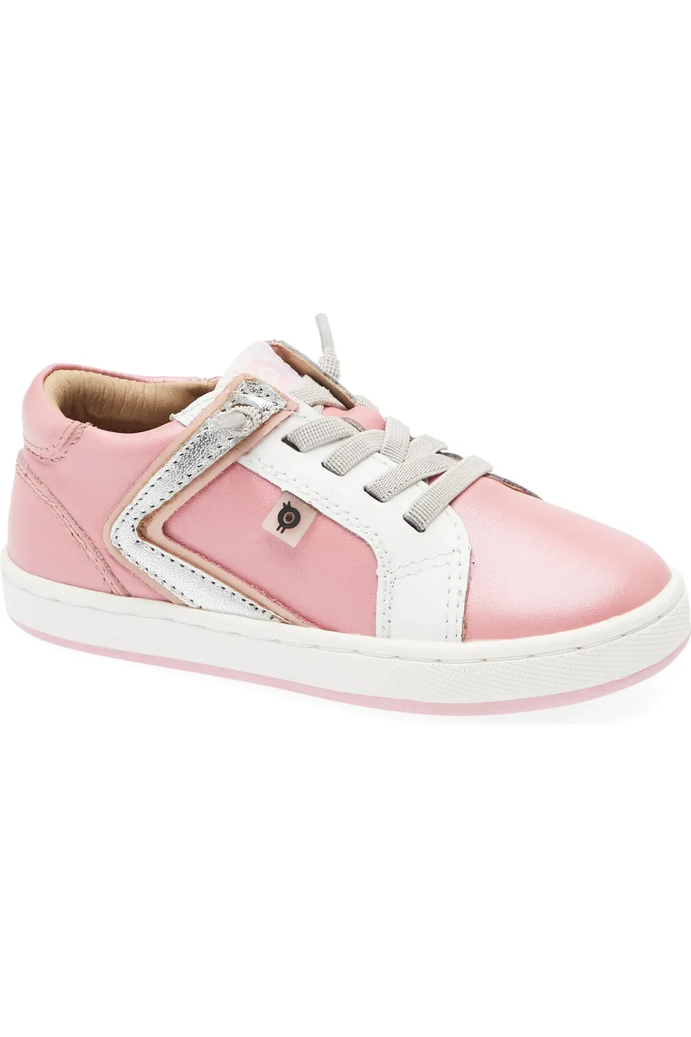 Кроссовки детские легкие на молнии Sash Runner OLD SOLES, Pearlized Pink/Silver