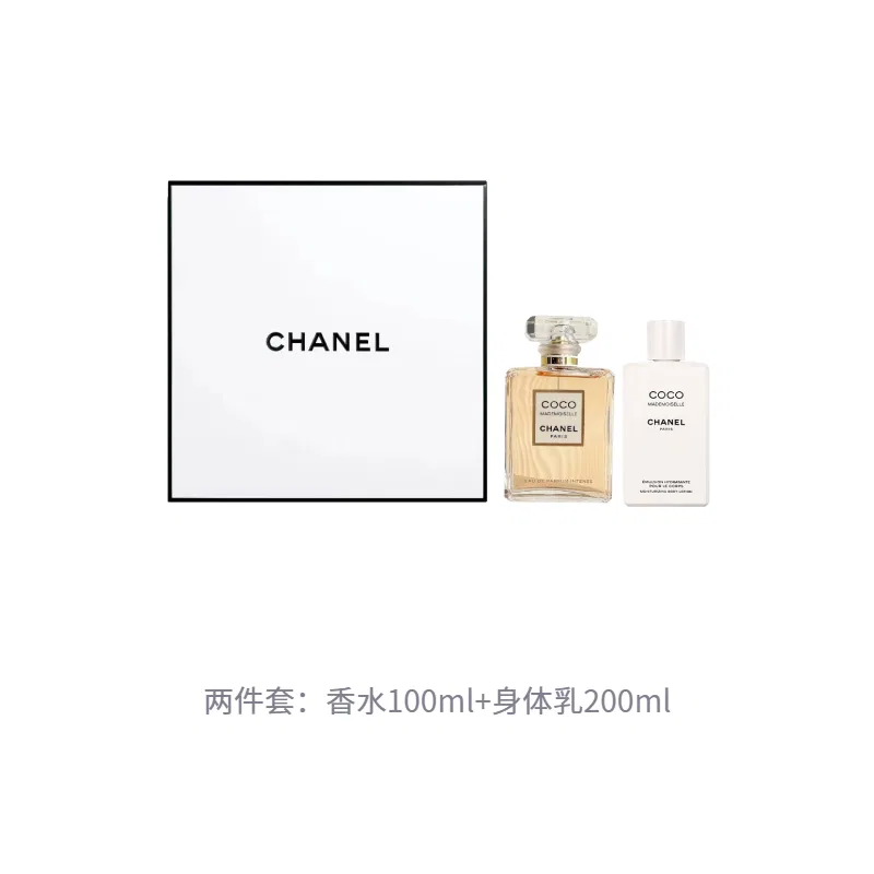 Женский набор парфюма и лосьона для тела Miss Cocoa, CHANEL, 100 мл + 200 мл — фото 2