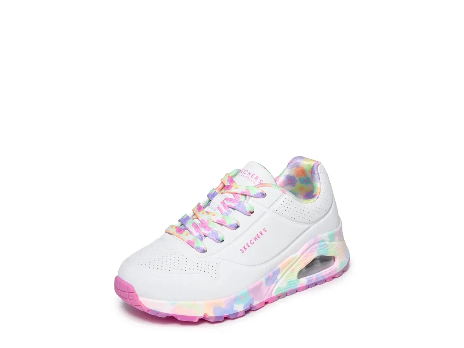 Кроссовки Skechers Street UNO Gen1 Pastel Blooms, White/Multi — фото 2