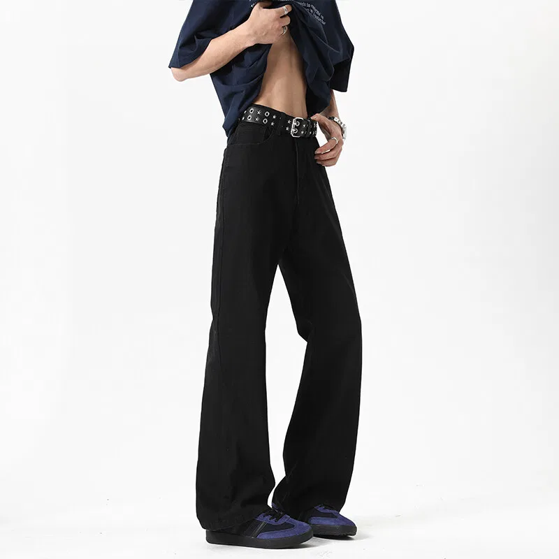 Детские джинсы прямого кроя Unisex Moderate Straight Fit Pants GWAF, Black — фото 4
