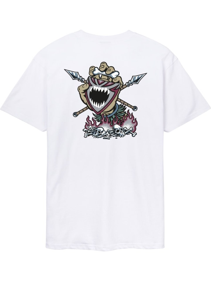 

Футболка Salba Screaming Witch Doc Tee белого цвета Santa Cruz