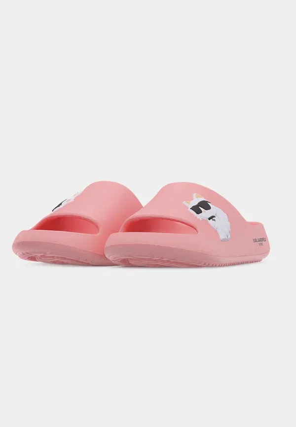 Шлепанцы Karl Lagerfeld Kids, розовый — фото 3