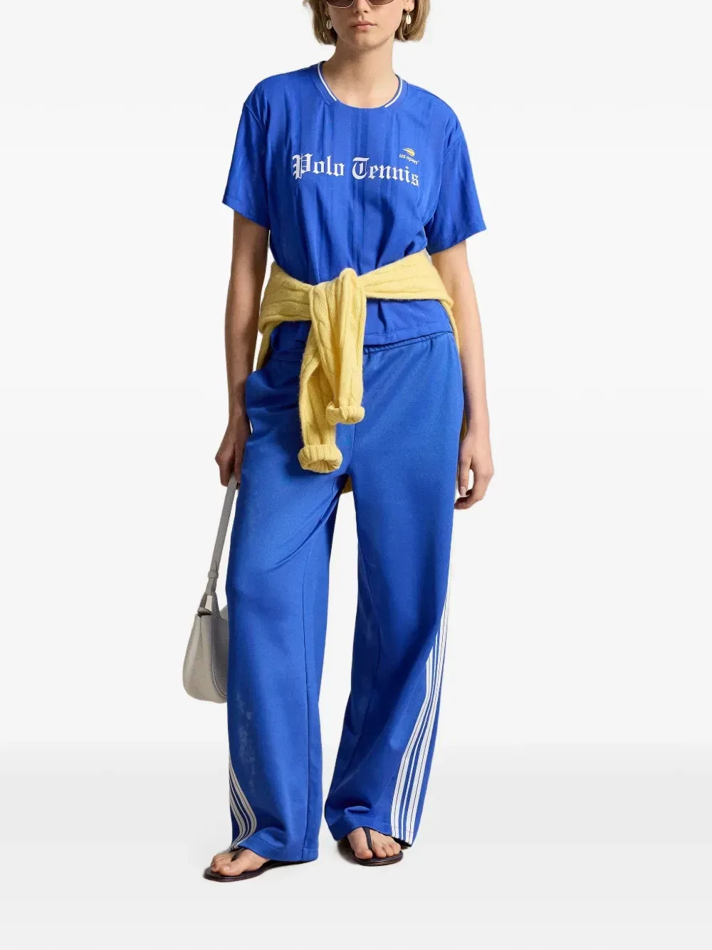 Спортивные брюки с широкими штанинами US Open Polo Ralph Lauren, синий — фото 2