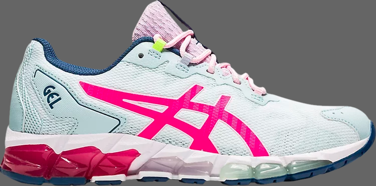 

Кроссовки wmns gel quantum 360 6 'aqua angel pink glo' Asics, синий