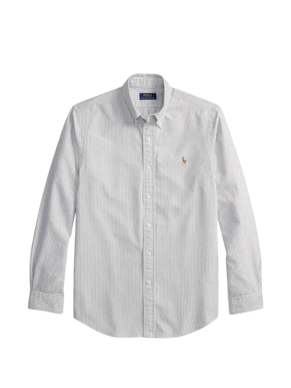 Полосатая рубашка оксфорд Polo Ralph Lauren, белый