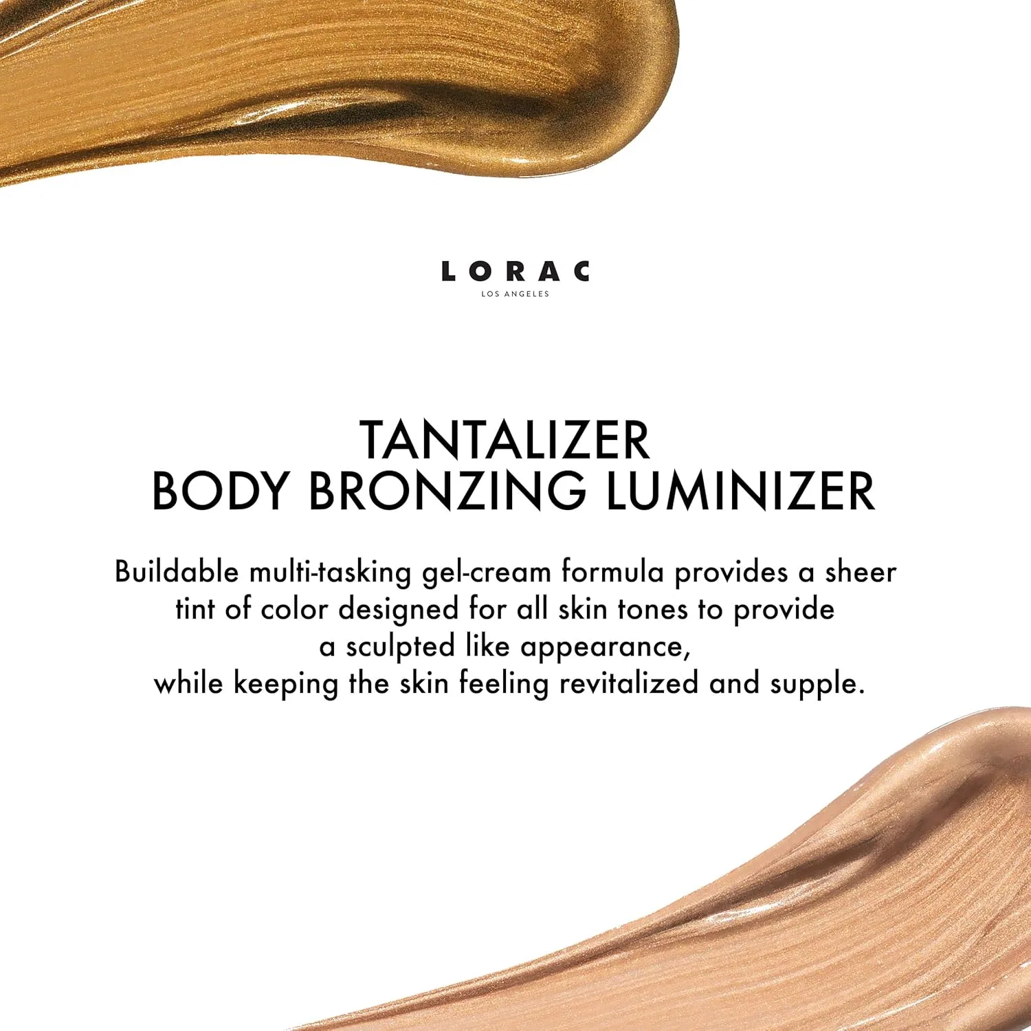 Лосьон для тела LORAC Tantalizer Body Bronze Luminizer оттенок Champagne Bronze — фото 3