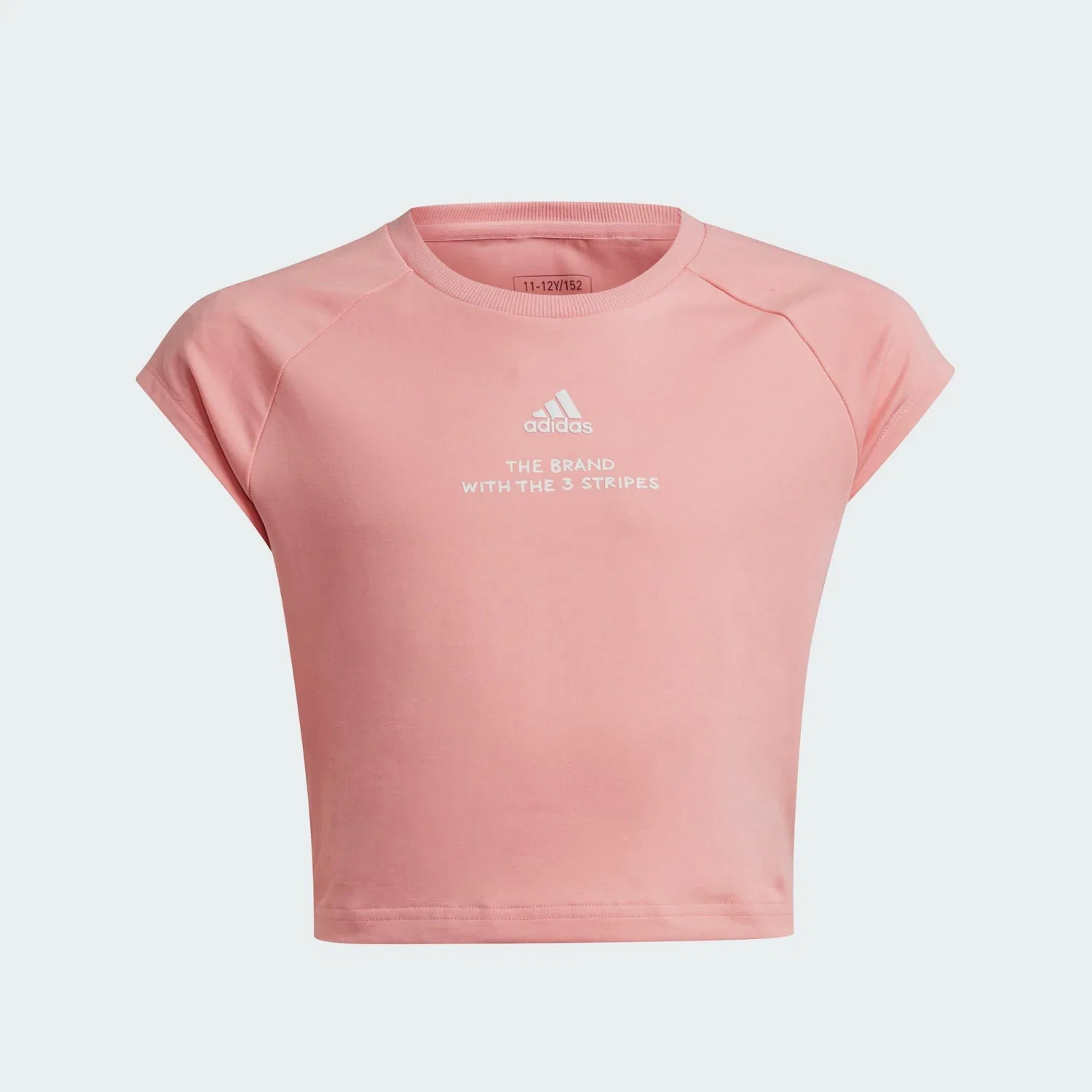 Детская футболка с коротким рукавом Street Jam Kids Short Adidas, Роза Weiss — фото 2