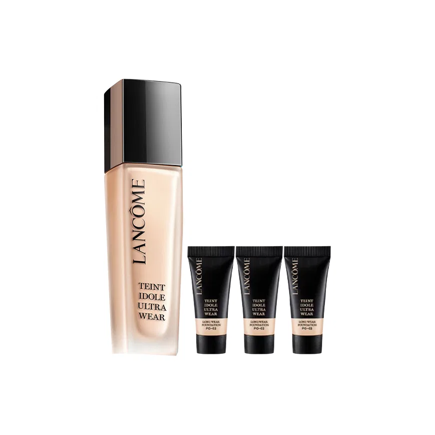 Женский тональный крем с матирующим эффектом, модель PO-03, LANCOME, 30мл+10мл*3