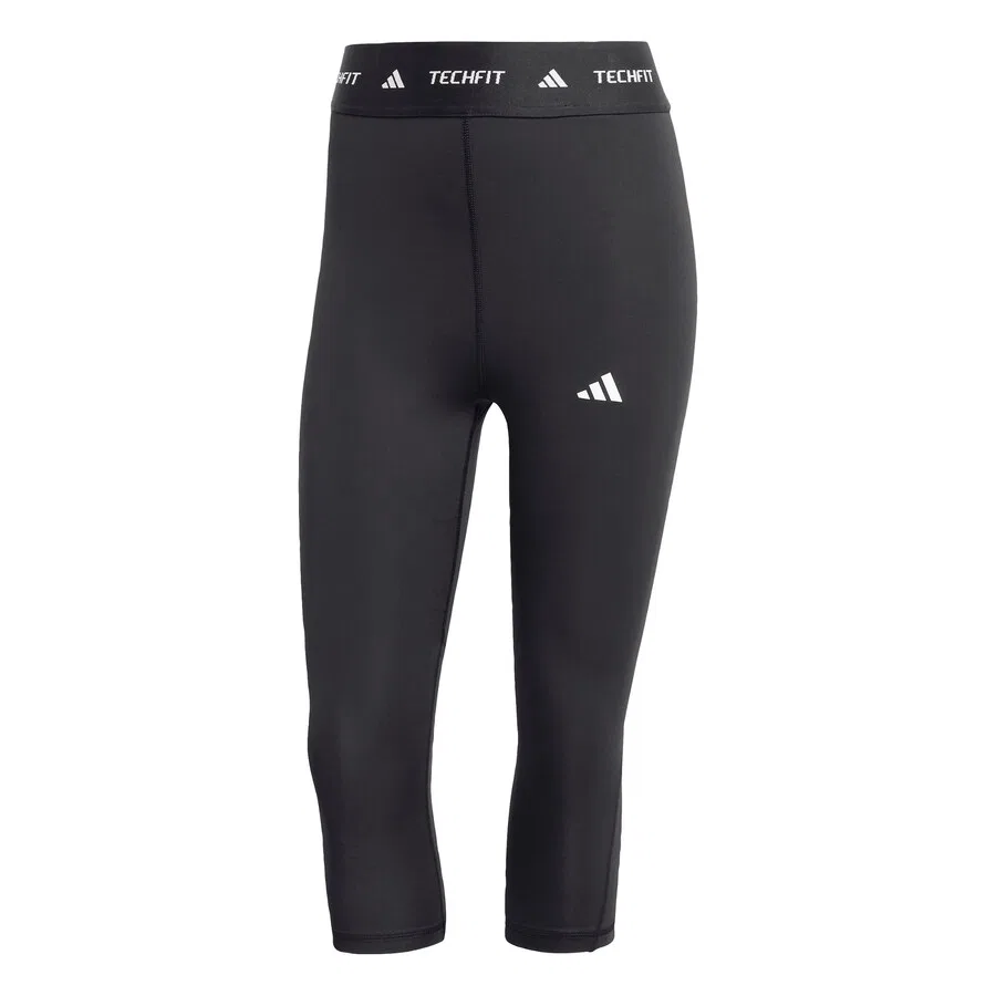 Спортивные узкие брюки ADIDAS PERFORMANCE «Капри» черного цвета