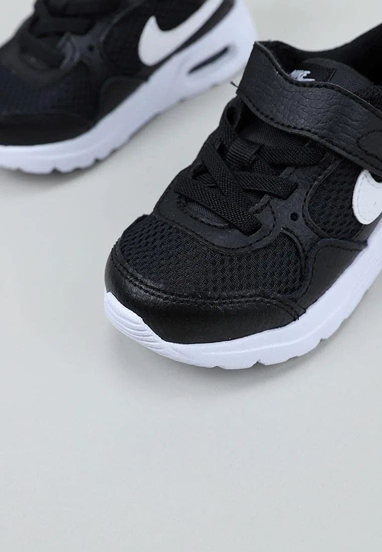 Детские кроссовки для мальчиков с амортизацией Air Max Sc NIKE, Black — фото 4