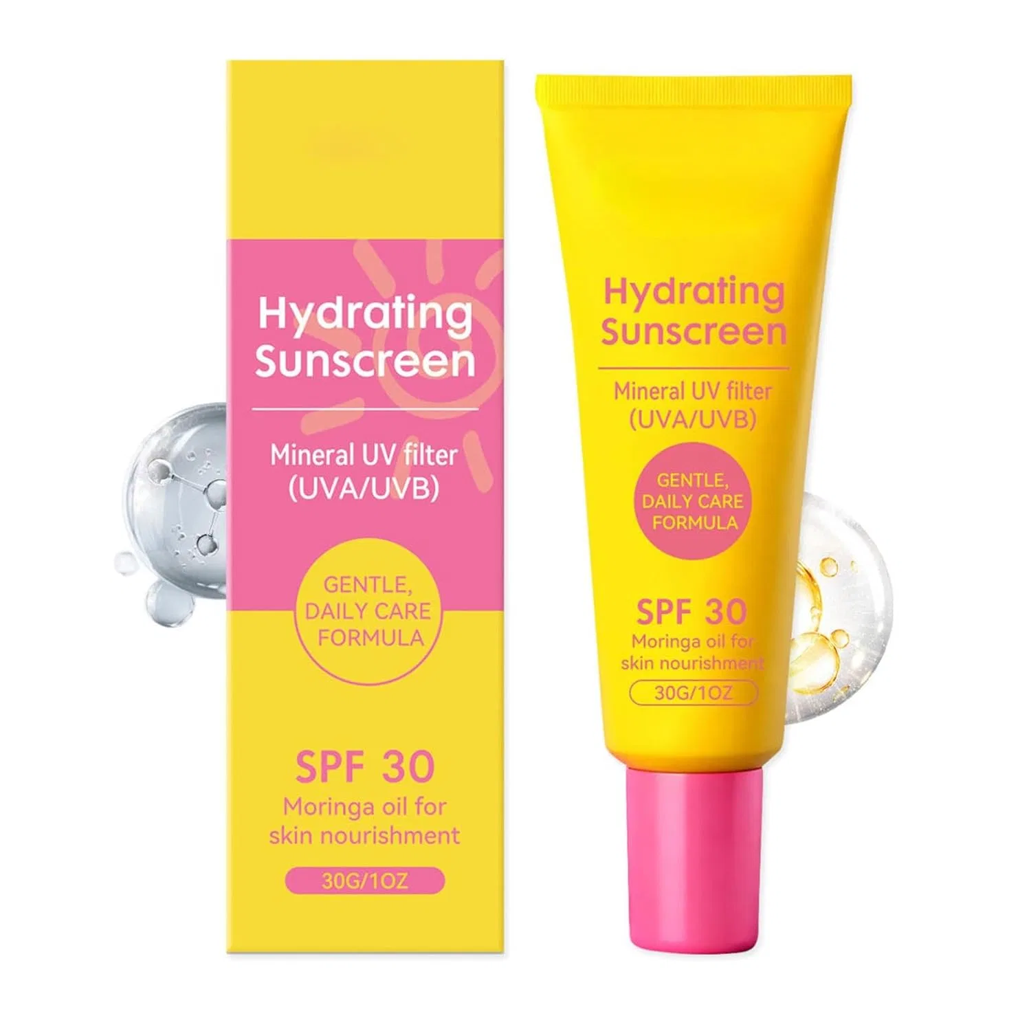 Солнцезащитный крем SPF 30, 30 г, 1 шт Generisch