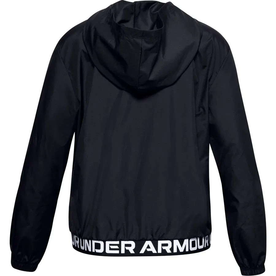 Детский спортивный свитшот с капюшоном Under Armour, Черный — фото 2