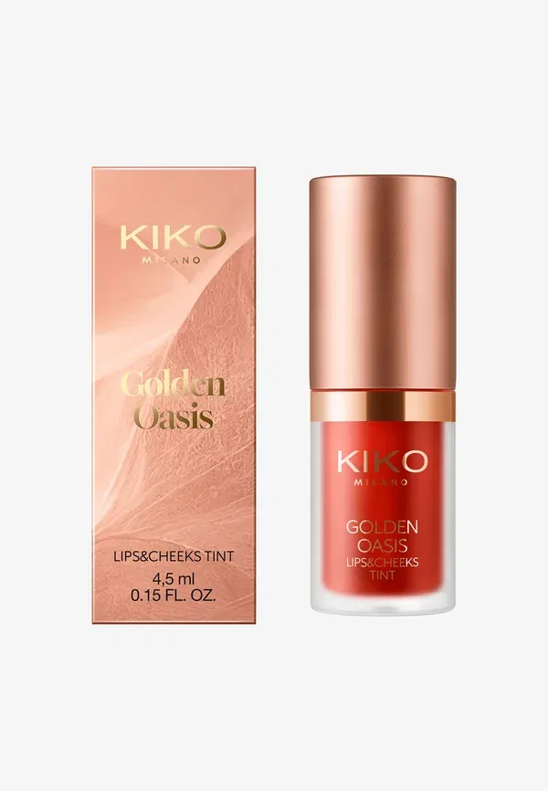 Тинт для губ и щек Golden Oasis 4.5 мл Kiko Milano, цвет love in coral — фото 2