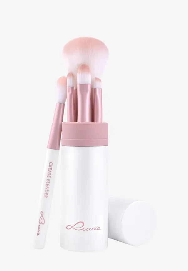 Набор кистей для макияжа Travel Set Candy Rose Pearl Luvia Cosmetics