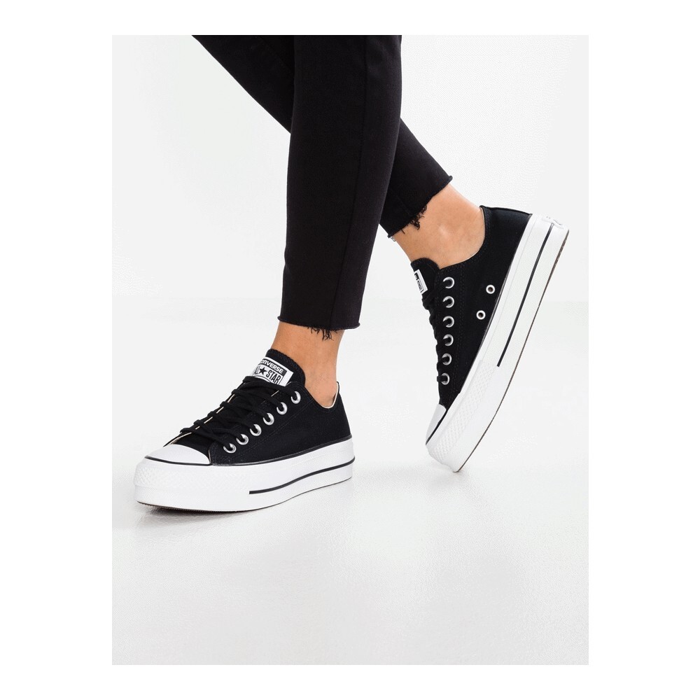 Кроссовки Converse Chuck Taylor All Star Lift, black/garnet/white