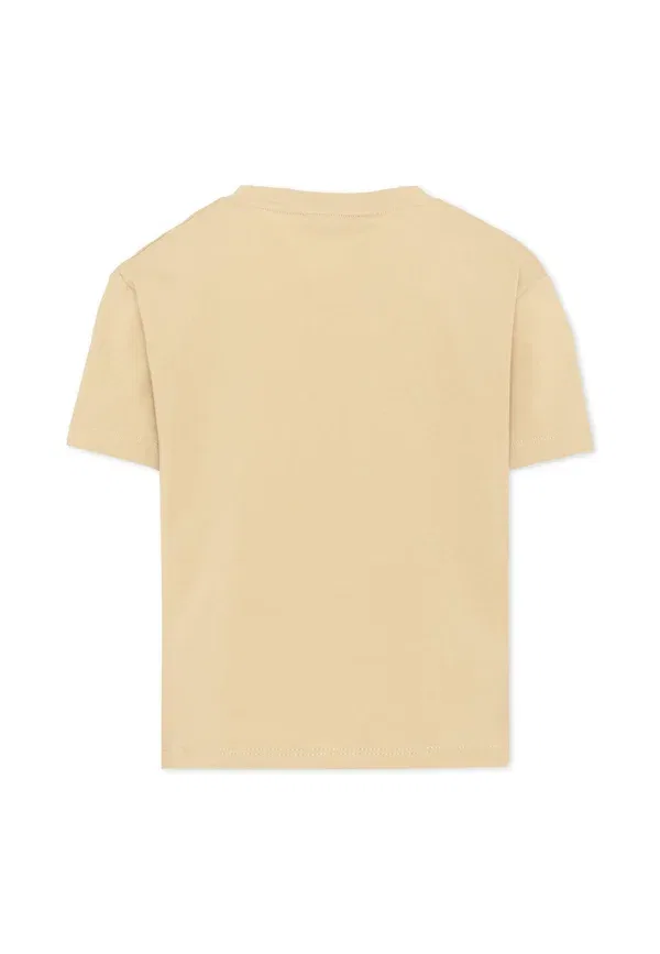 Футболка с принтом Print T-shirt Msgm, Beige, бежевый — фото 2