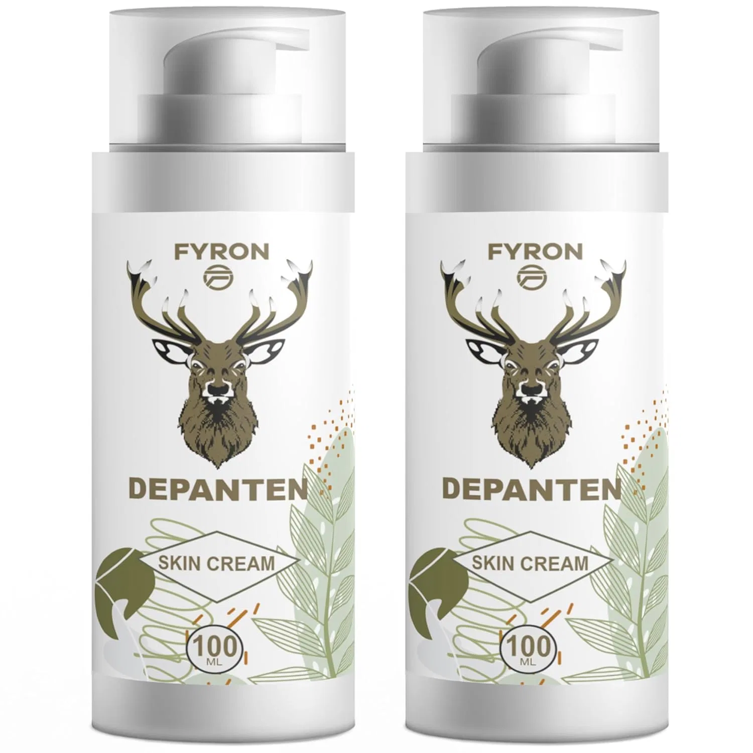 Крем Depanten Fyron, набор 2 x 100 мл, 200 мл