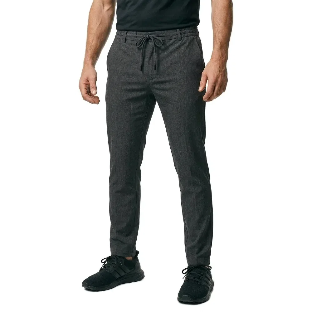 Брюки Stretch Fleece Boboli, черный — фото 4