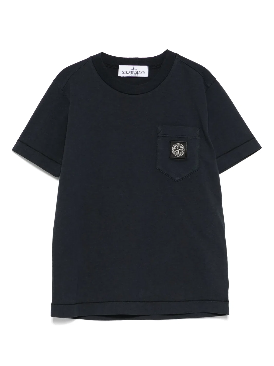 Футболка с компасом Stone Island, темно-синий
