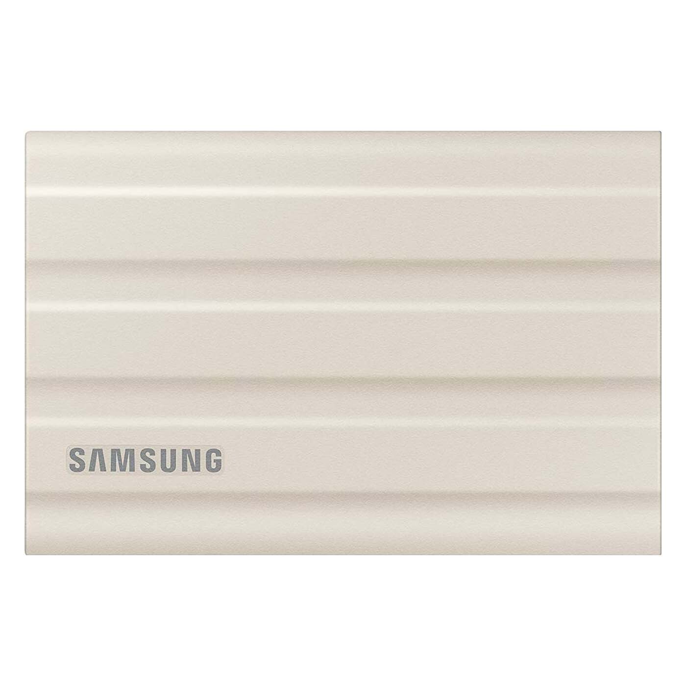 Внешний диск SSD Samsung T7 Shield, 2ТБ, бежевый