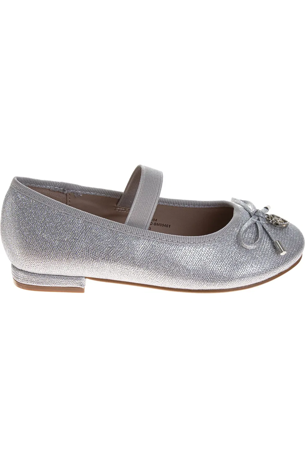 Детские туфли slip-on нарядные Badgley Mischka, Silver — фото 2