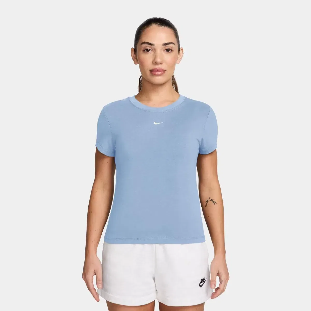 Женская футболка с коротким рукавом Nike Sportswear Chill Knit Crop, Azul