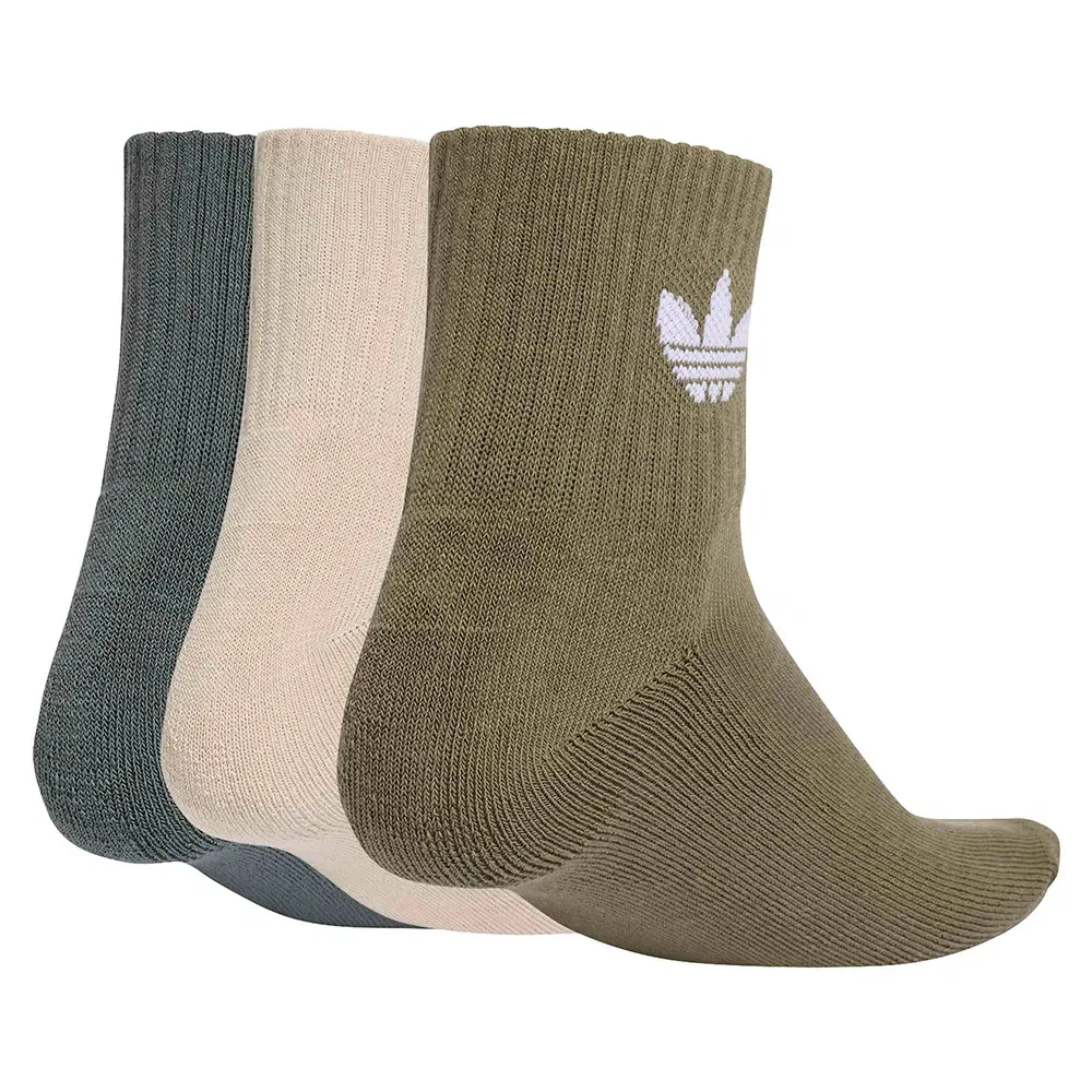 Носки миди Adidas Originals 3 пары, мультиколор — фото 2