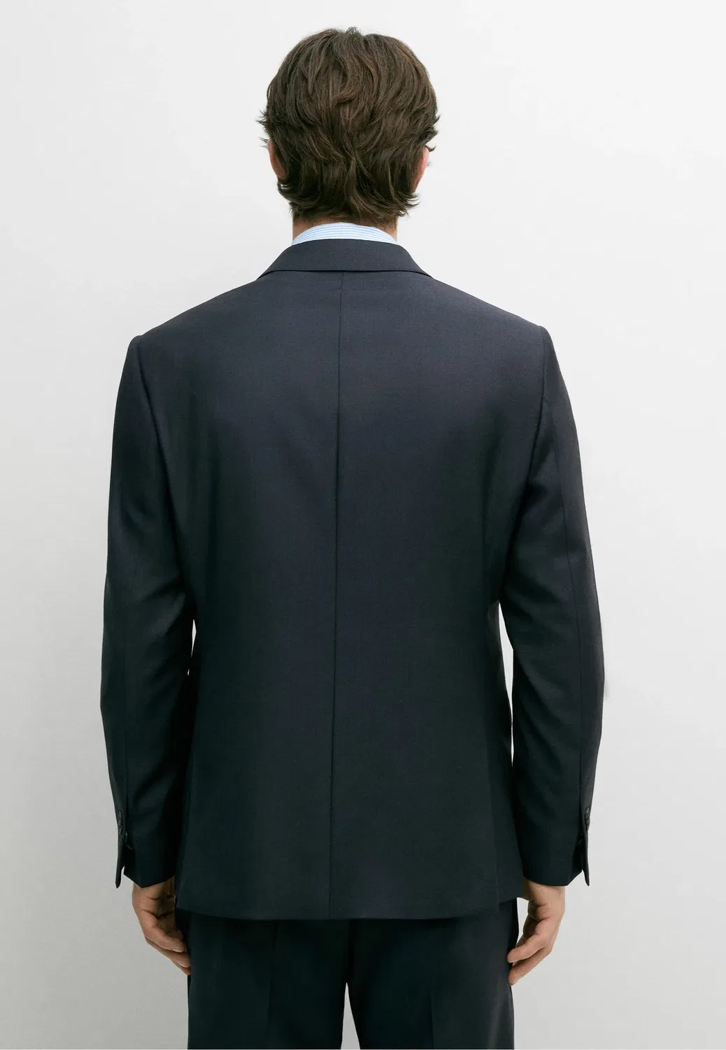 Пиджак Massimo Dutti, Dark Blue — фото 3