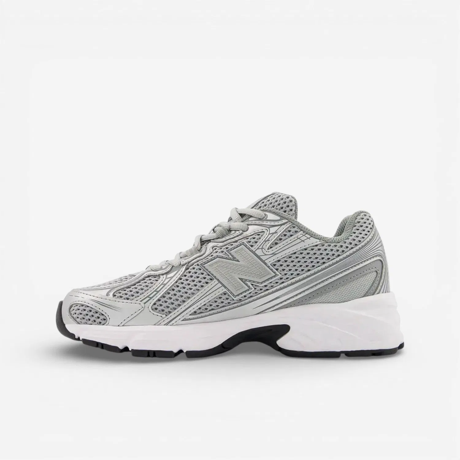 Детские кроссовки New Balance 740 Grey Raincloud, Цвет Grau — фото 3