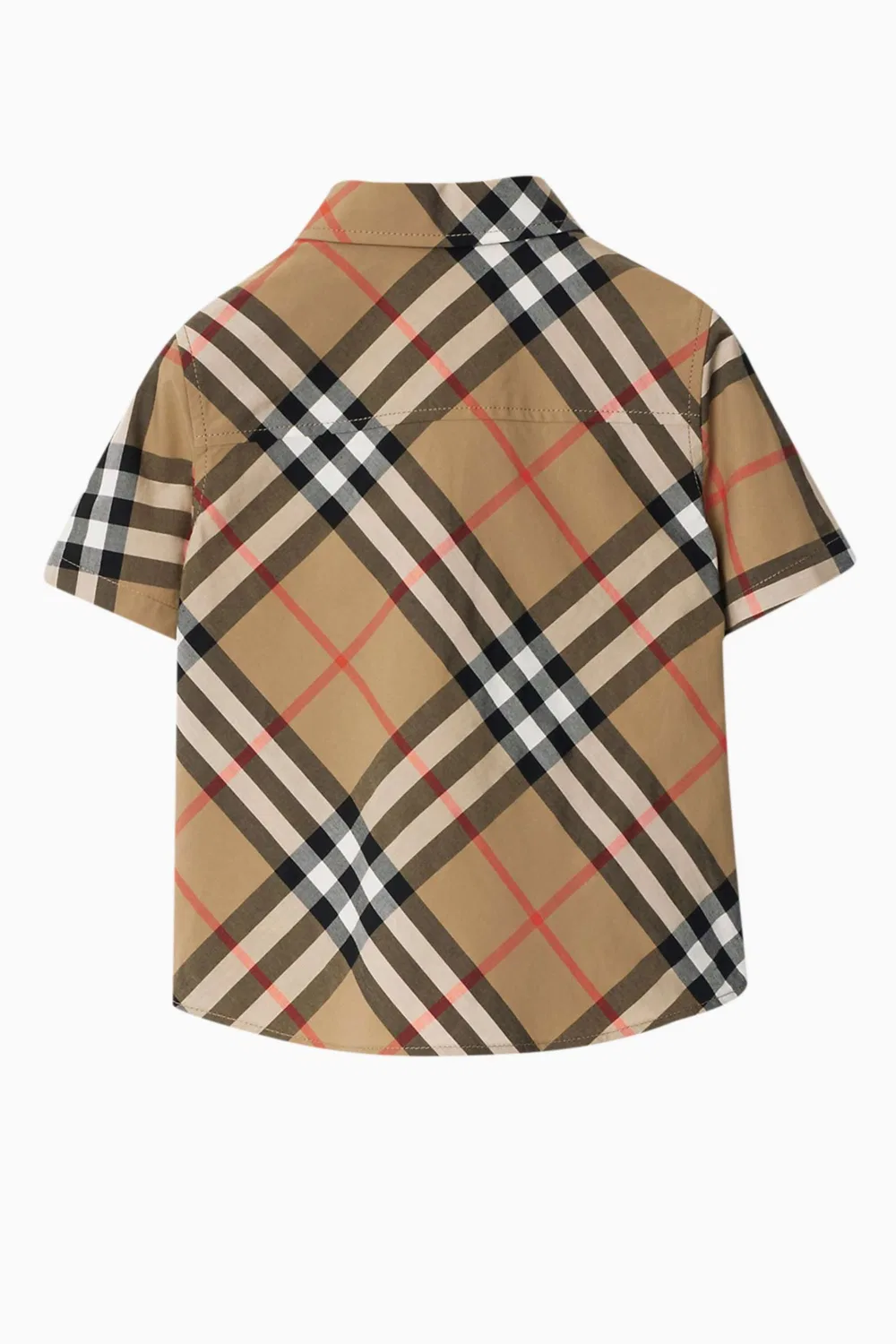 Рубашка с принтом в клетку Owen Burberry — фото 3
