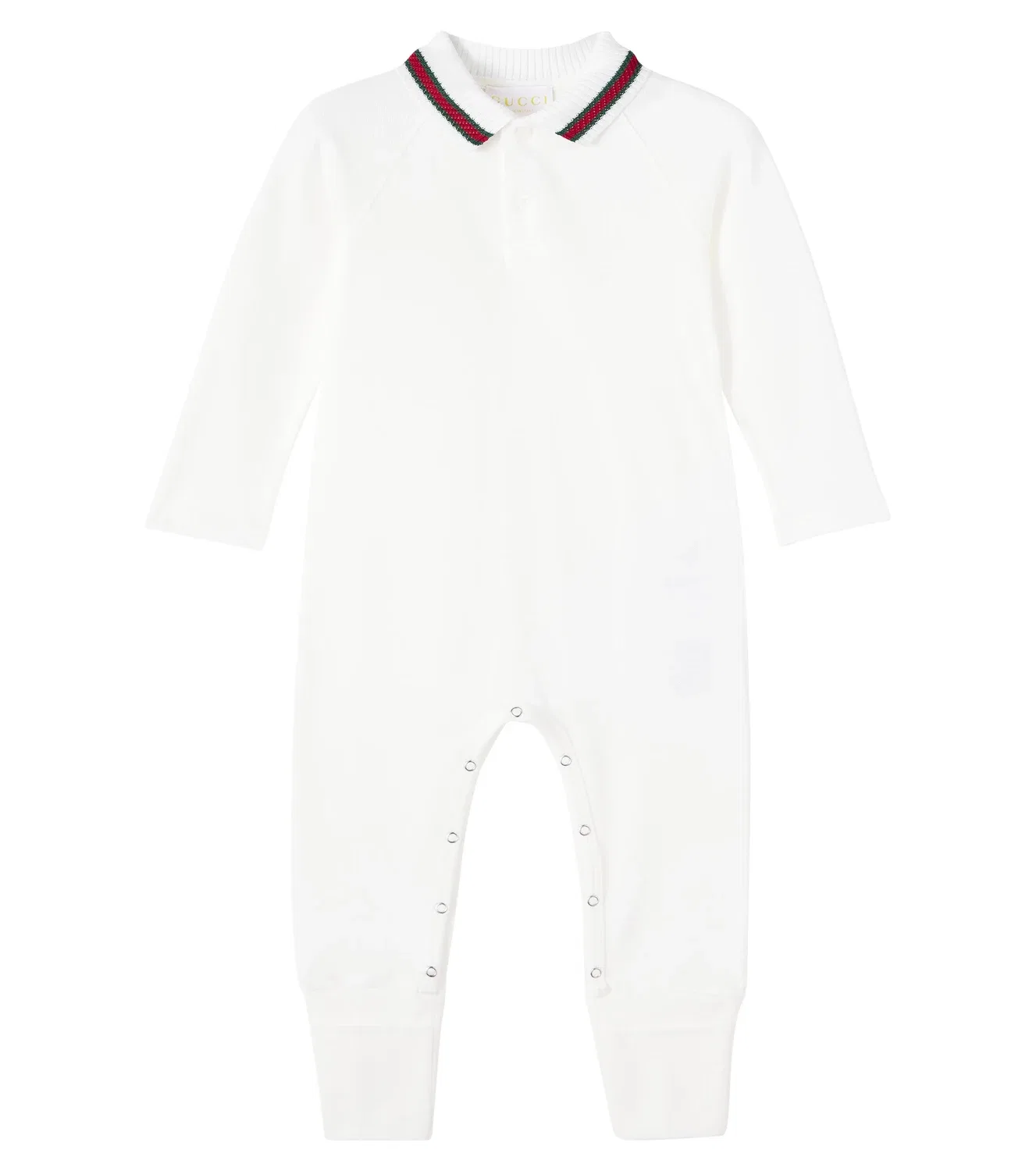 Комбинезон хлопковый Gucci Kids, белый